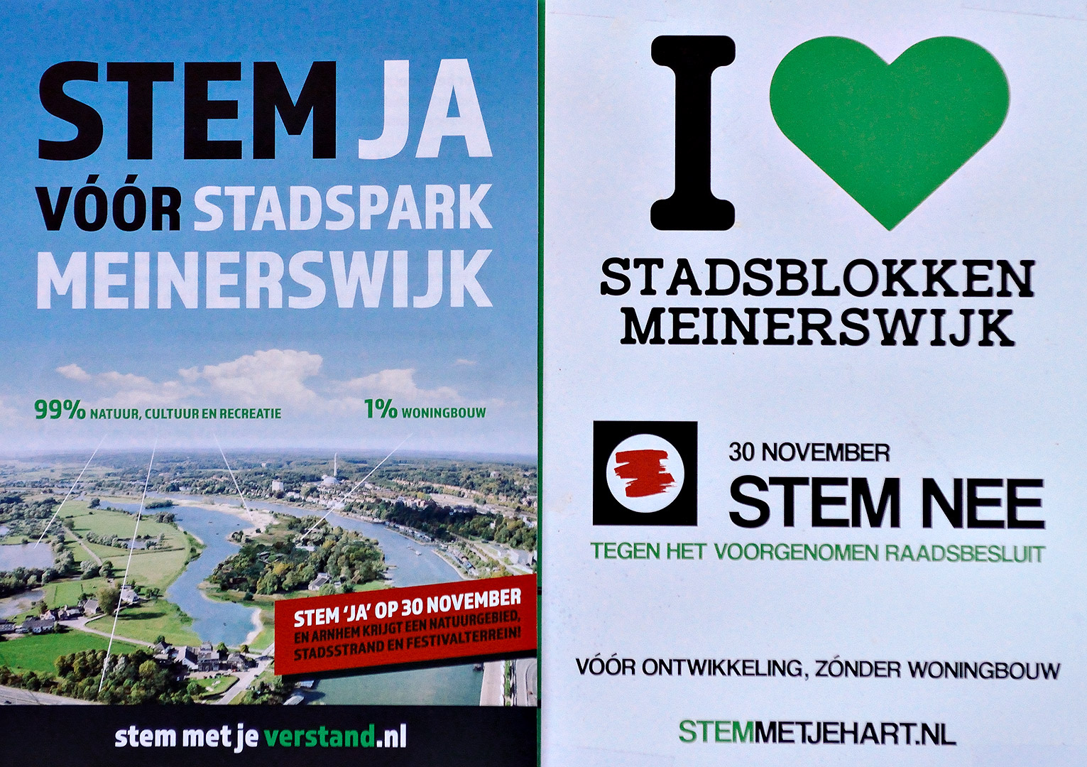 referendum Meinerswijk Stadsblokken