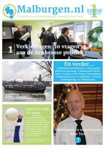 Wijkkrant Malburgen.nl editie 1 2018