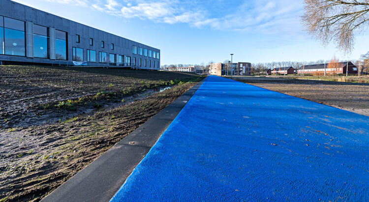 Blauw pad – rode draad door toekomstig sport & leisure gebied