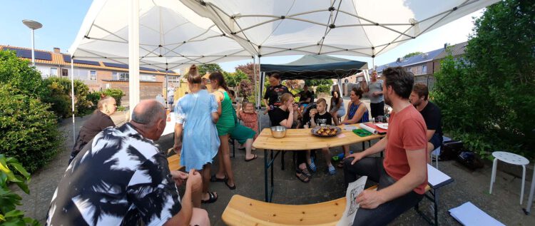 straatactie Zwanebloemlaan