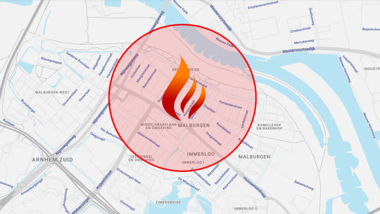 Malburgen scoort het hoogst als het om branden in heel Arnhem-Zuid gaat