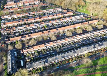 SEWA regeling luchtfoto Malburgen West