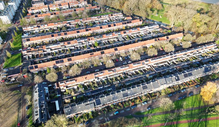 SEWA regeling luchtfoto Malburgen West