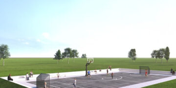 UPDATE: Park Malburgen West krijgt verhard multifunctioneel speel- en sportveld